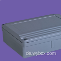 Hochleistungs-Aluminium-Top-Box-Aluminiumgehäuse für Elektronik wasserdichtes Aluminiumgehäuse AWP078 mit Größe 250 * 190 * 92 mm